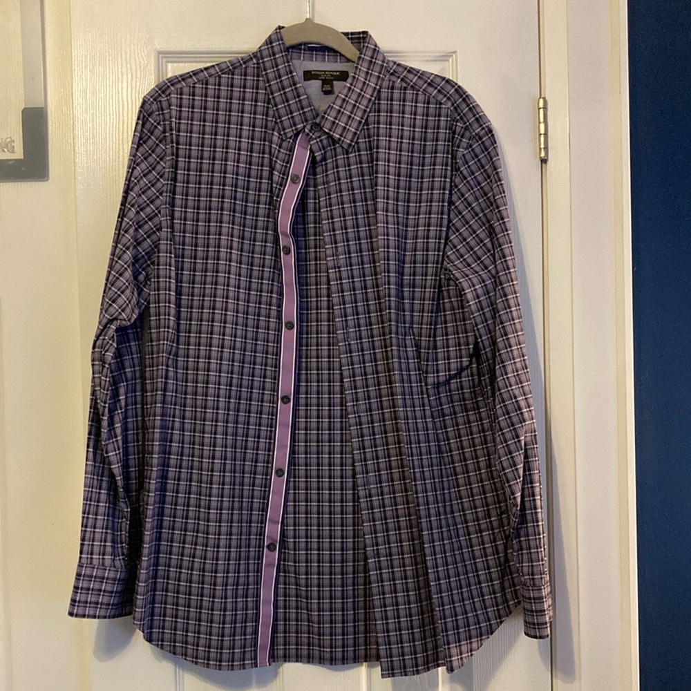 🎉2/$20🎉 Banana Republic Purple Casual Button Down Slim Fit Shirt